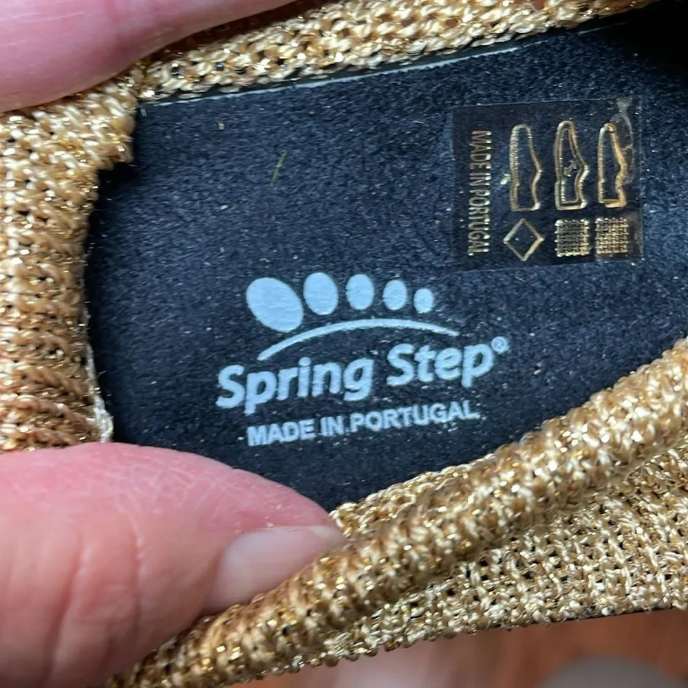 Gold Spring Step Tender Ankle Boot , Fabric Shoes, size 37 / 4, US 6.5 - Picture 3 of 5